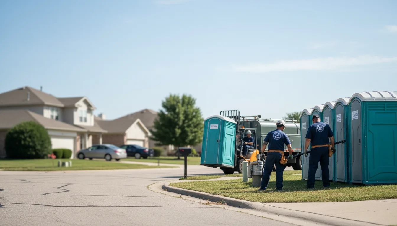 Porta Potty Rental in Steger, IL near me